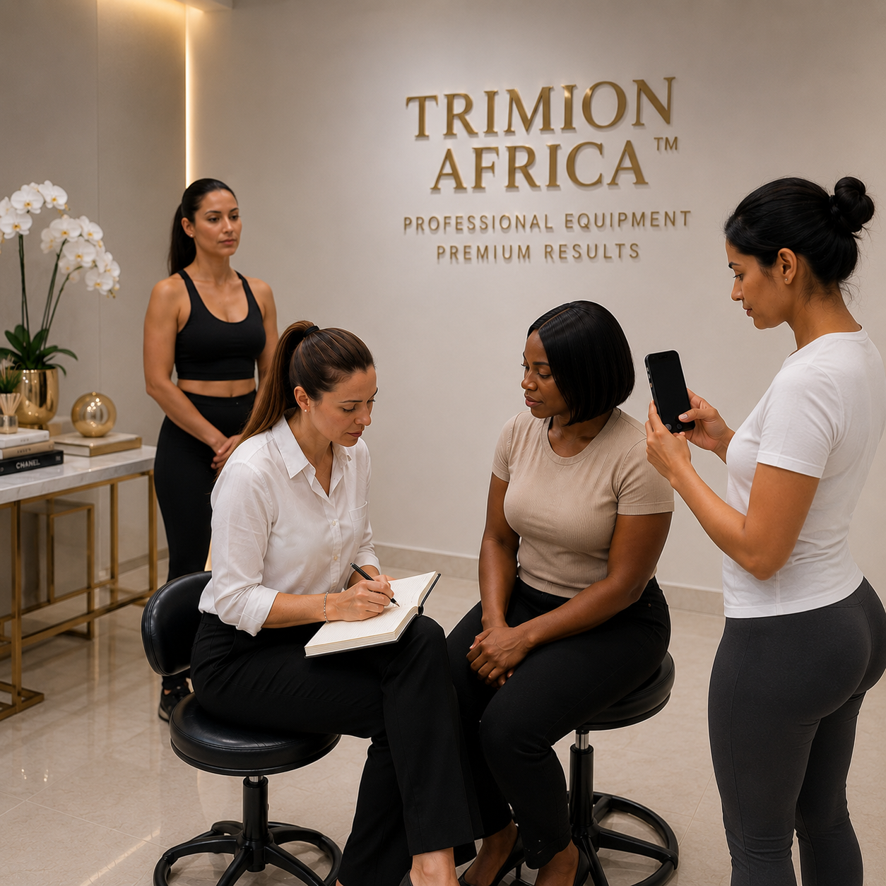 TRIMION AFRICA premium consultation and training room